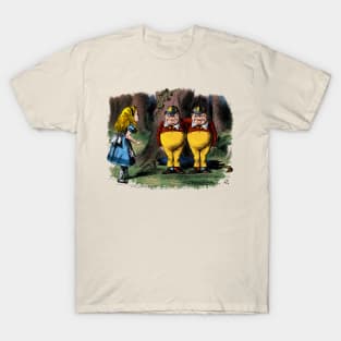 Tweedledee and Tweedledum T-Shirt